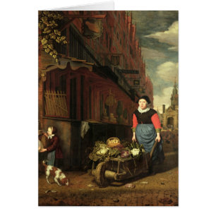 Scène néerlandaise de genre, 1668