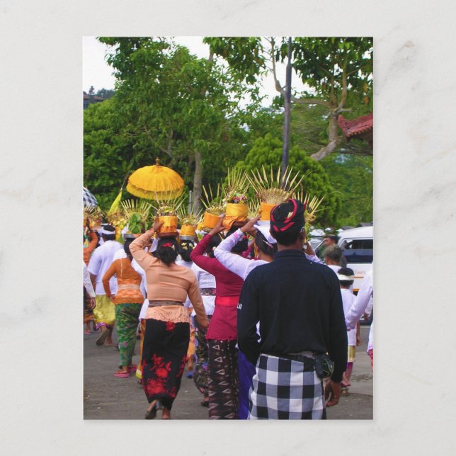 Scene of Bali Postcard (Front)