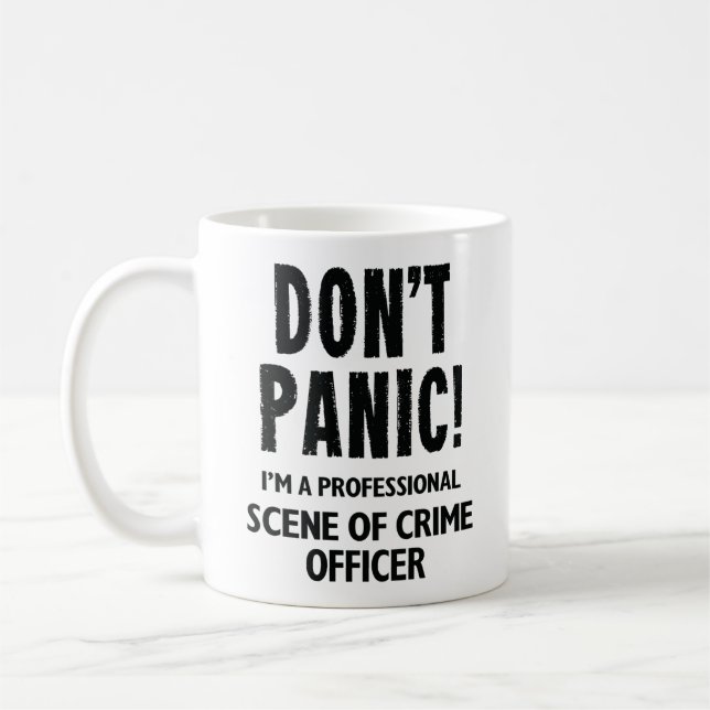 Scene of Crime Officer Coffee Mug (Left)