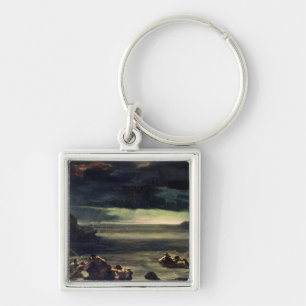 Scene of the Deluge, 1818-20 Keychain
