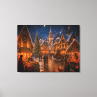 Scene Of the Old-Fashioned Christmas Days Gone By