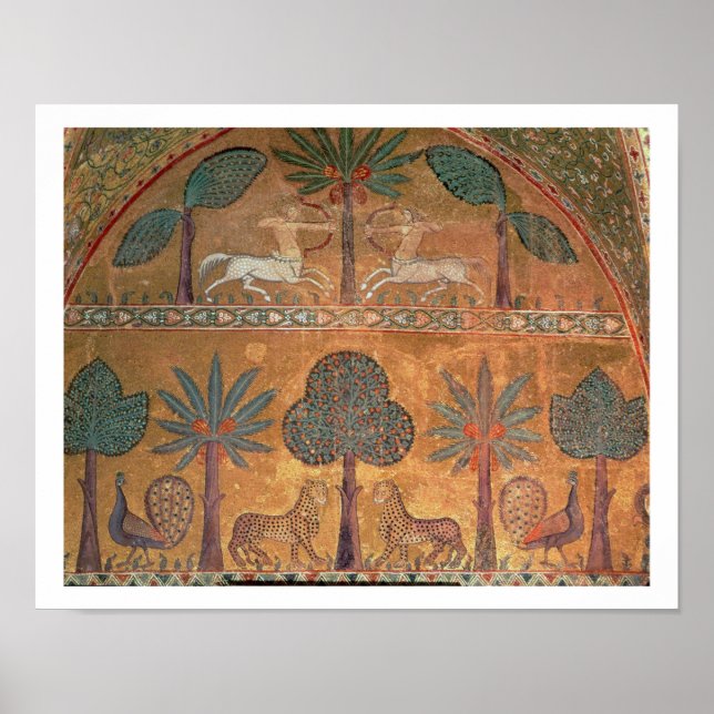 Scene with Centaurs, from the Room of King Ruggero Poster (Front)