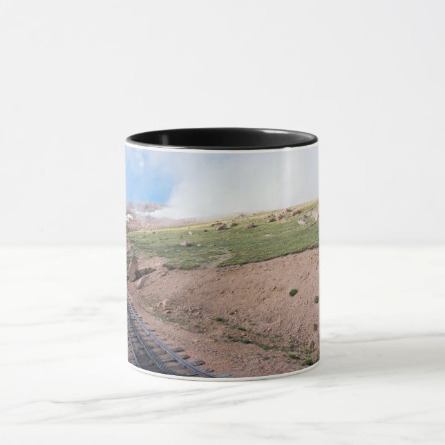 Scenery Along Historic Cog Railway Mug (Center)