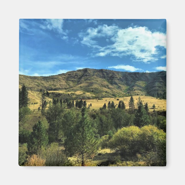 Scenery by the Snake River, Oregon Magnet (Front)