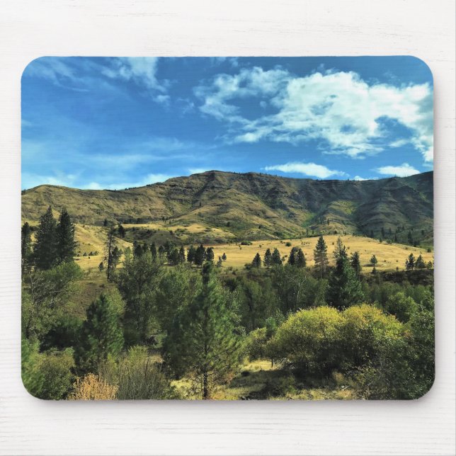 Scenery by the Snake River, Oregon Mouse Pad (Front)