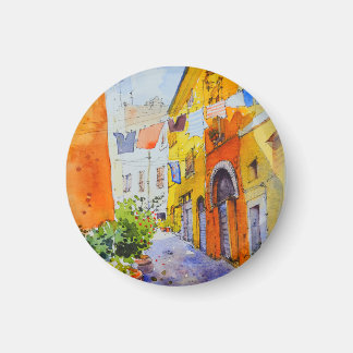 Scenery of the alley magnet