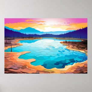 Scenery Panoramic Landscape Nature Poster