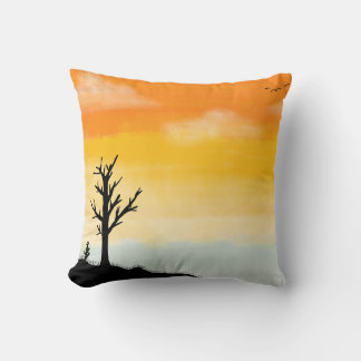 Scenery Throw Pillow