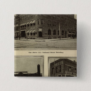 Scenes, Boise, Idaho 2 Inch Square Button