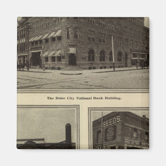 Scenes, Boise, Idaho Magnet (Front)