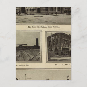 Scenes, Boise, Idaho Postcard
