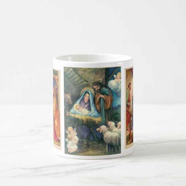 Scènes de Noël de Manger de tasse (Centre)
