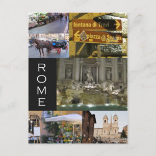 Scènes de Rome Cartes postales