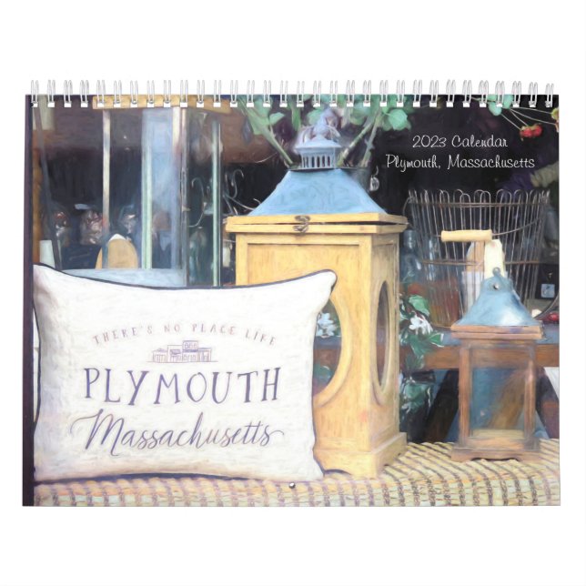 Scènes du calendrier du Massachusetts de Plymouth (Protection)