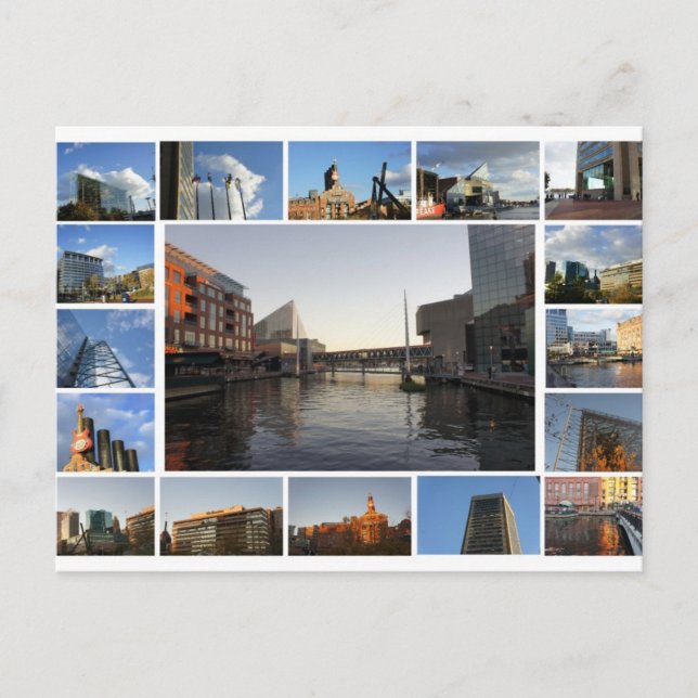 Scenes from Baltimore Postcard (Front)