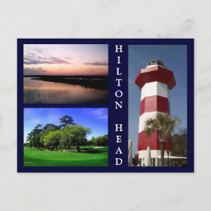 Scenes from Hilton Head Postcard