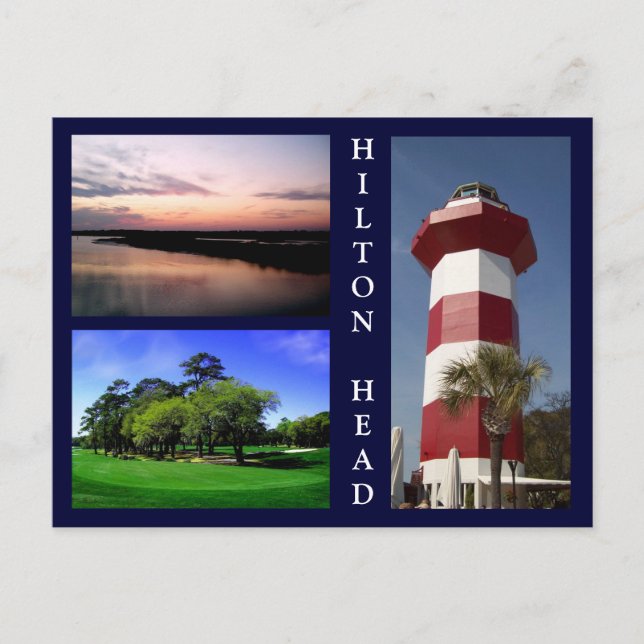 Scenes from Hilton Head Postcard (Front)