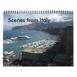 Scenes from Italy  - 2011 Calendar