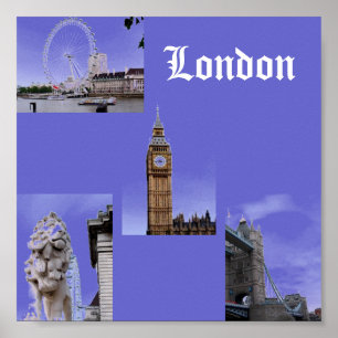 Scenes from London Poster