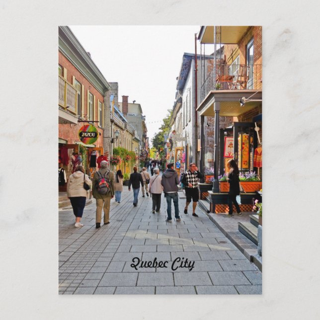 Scenes from Quebec City Postcard (Front)