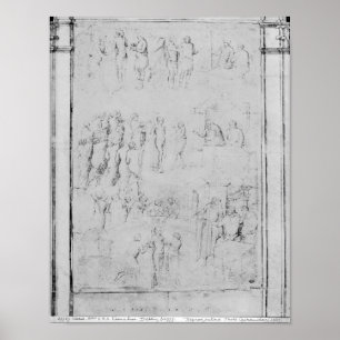 Scenes from the Life of a Saint, detail Poster