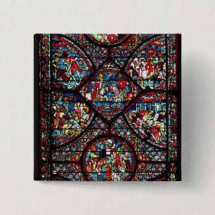 Scenes from the Life of Charlemagne 2 Inch Square Button