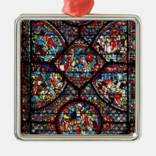 Scenes from the Life of Charlemagne Metal Ornament