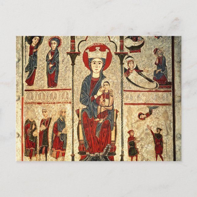 Scenes from the Life of the Virgin Postcard (Front)