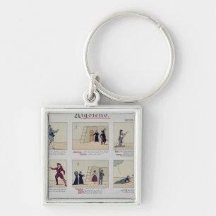 Scenes from the Opera 'Rigoletto' Keychain
