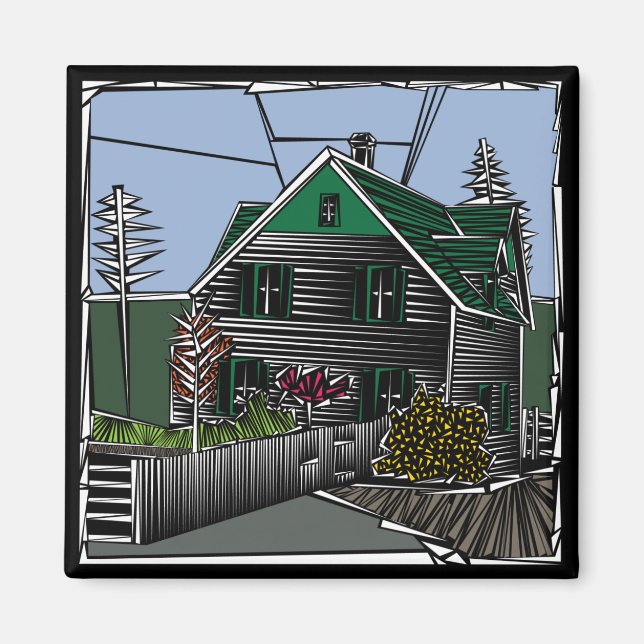 Scenes Gables Magnet (Front)