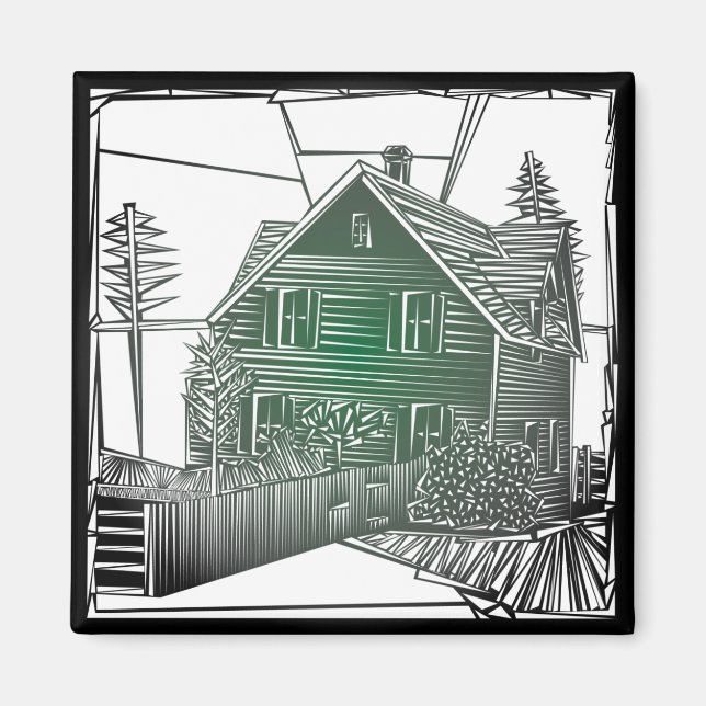 Scenes Gables Magnet (Front)