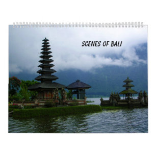 Scenes of Bali Calendar