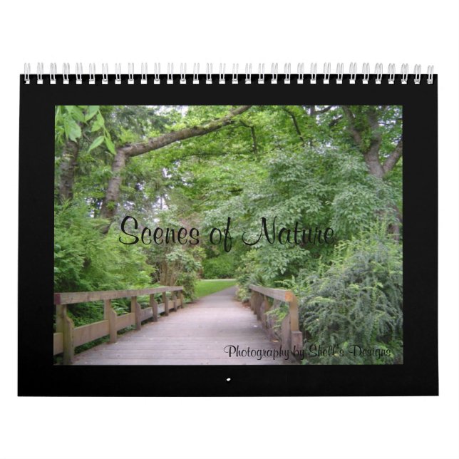 Scenes of Nature - Vancouver, B.C. Canada Calendar (Cover)