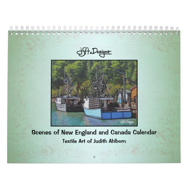 Scenes of New England and Canada Calendar (Cover)
