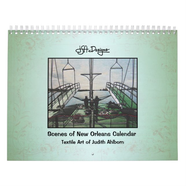 Scenes of New Orleans Calendar (Cover)