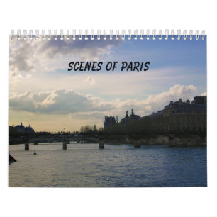 Scenes of Paris Calendar
