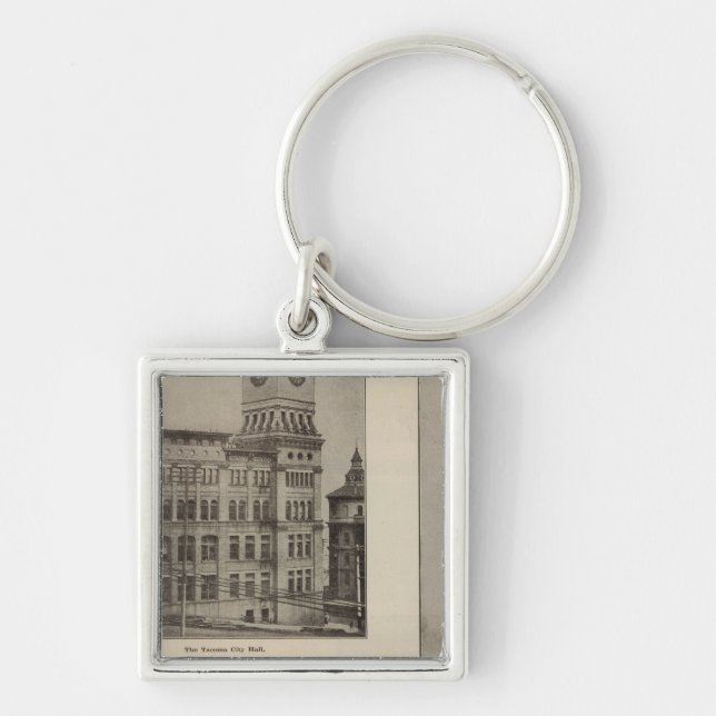 Scenes, Tacoma, Wash Keychain (Front)