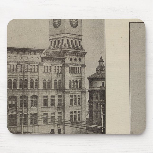 Scenes, Tacoma, Wash Mouse Pad (Front)
