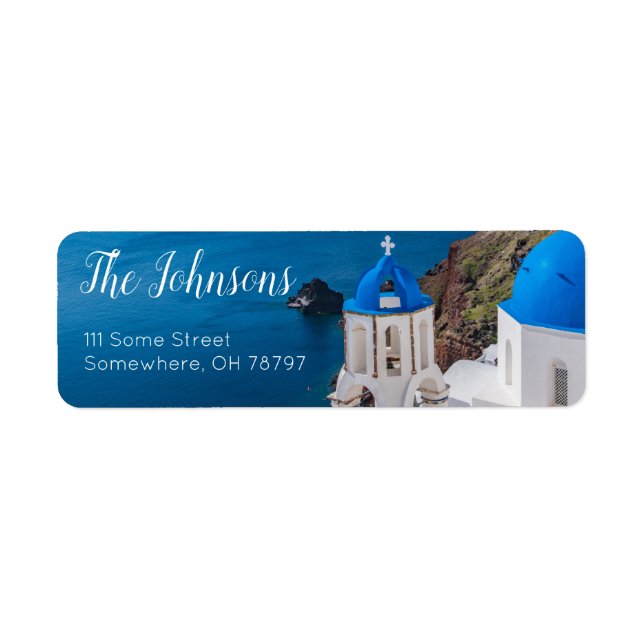 Scenic Address Labels Greek (Devant)