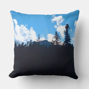 Scenic Alpine Landscape - Wild Nature Romania Throw Pillow