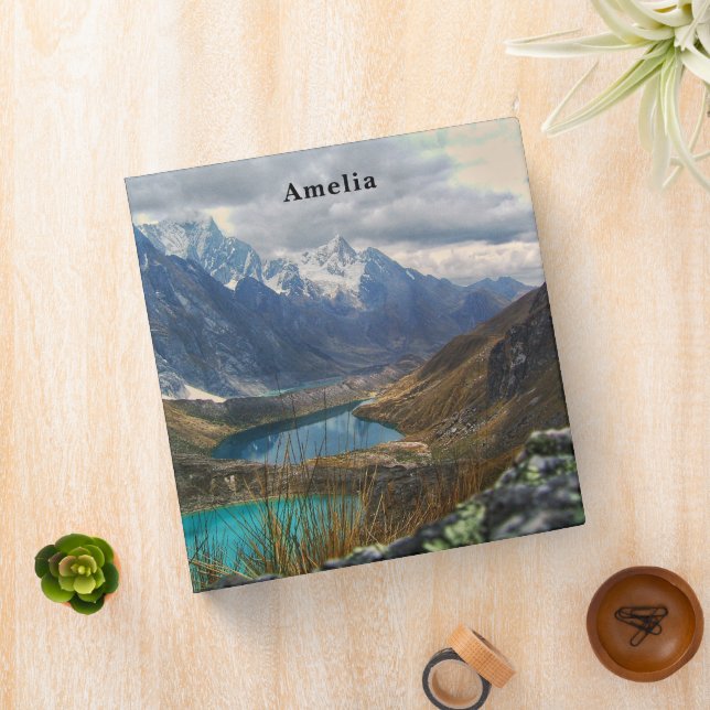 Scenic Alpine Mountains Photo Binder (In Situ)