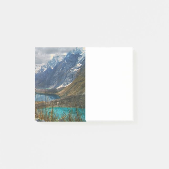 Scenic Alpine Mountains Photo Post-it Notes (Front)