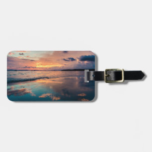 Scenic Beach Art Ocean Images Photography Cool Bea Luggage Tag