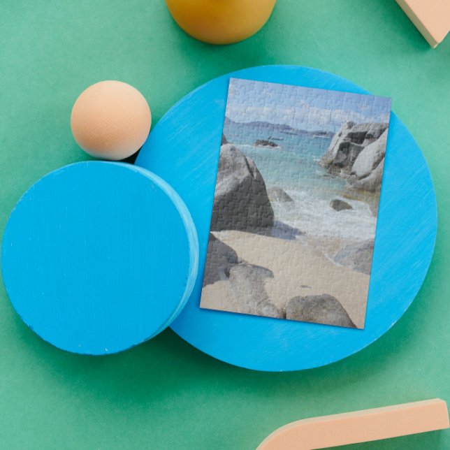 Scenic Beach at The Baths on Virgin Gorda, BVI Jigsaw Puzzle (Creator Uploaded)