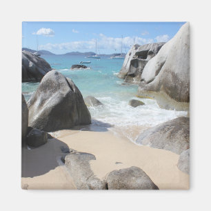 Scenic Beach at The Baths on Virgin Gorda, BVI Magnet