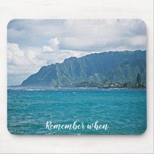 Scenic Beach Vacation Personalized Mousepad