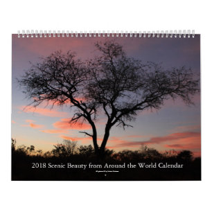 Scenic Beauty from Around the World Calendar