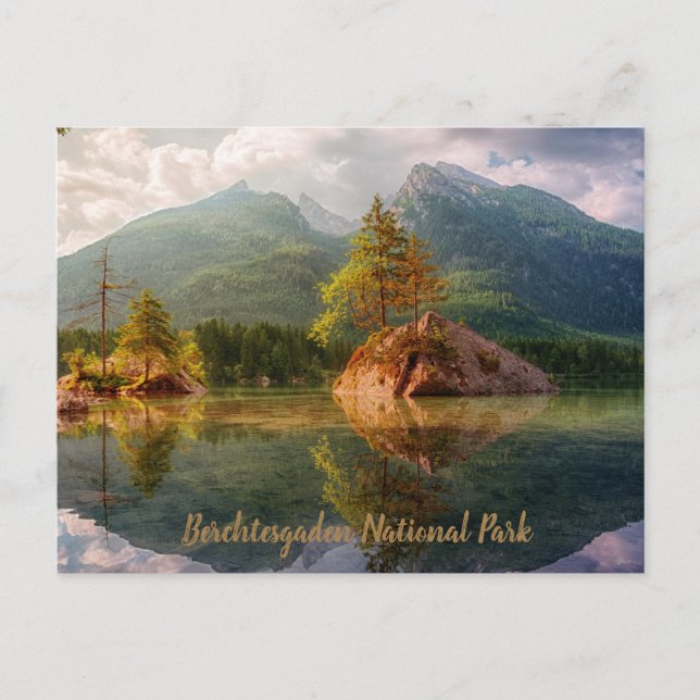 Scenic Berchtesgaden National Park  Postcard (Front)