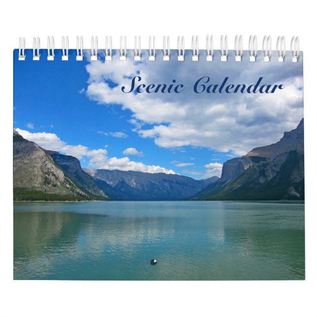 Scenic Calendar 2018 Rocky Mountains (Cover)