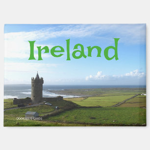 Scenic Castle Doonagore Ireland Magnet